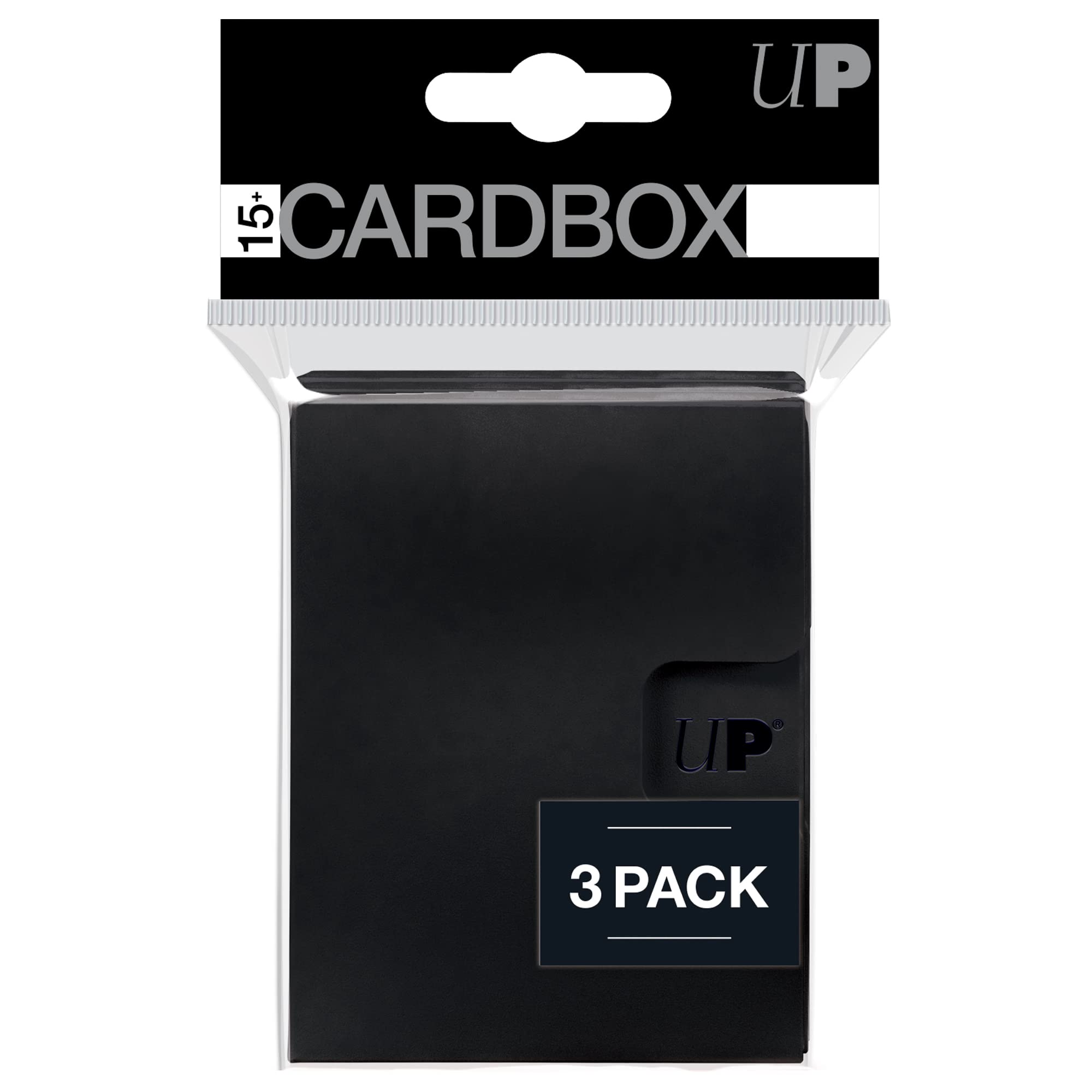 Amazon.com: Ultra PRO - Card Protector PRO 15+ Card Box 3ct (Black