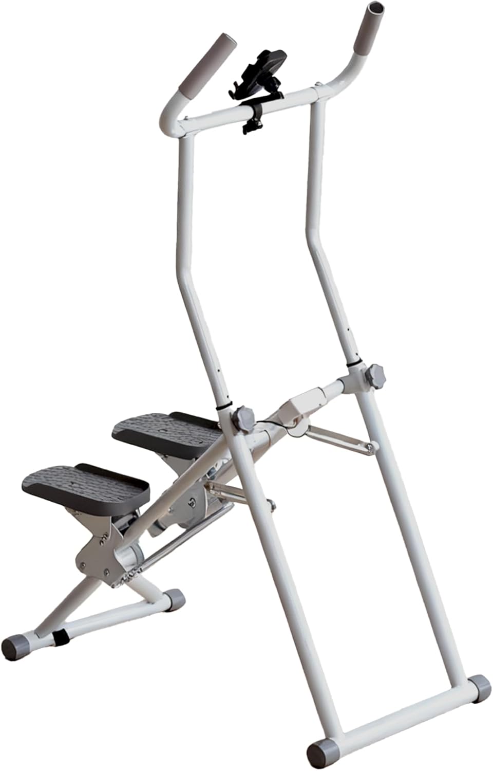 Stair Stepper, Vertical Climber for Home Gym, Compact Folding Full-Body Cardio Machine with Extended Step Range, Adjustable Handlebar & Pedals, Suitable for Women & Men