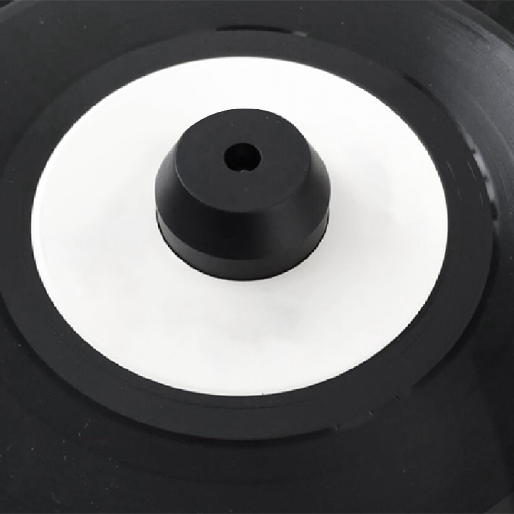 10X 45 RPM Adattatore Centro In Alluminio Solido Adattatore per 7 Pollici EP Record Vinile