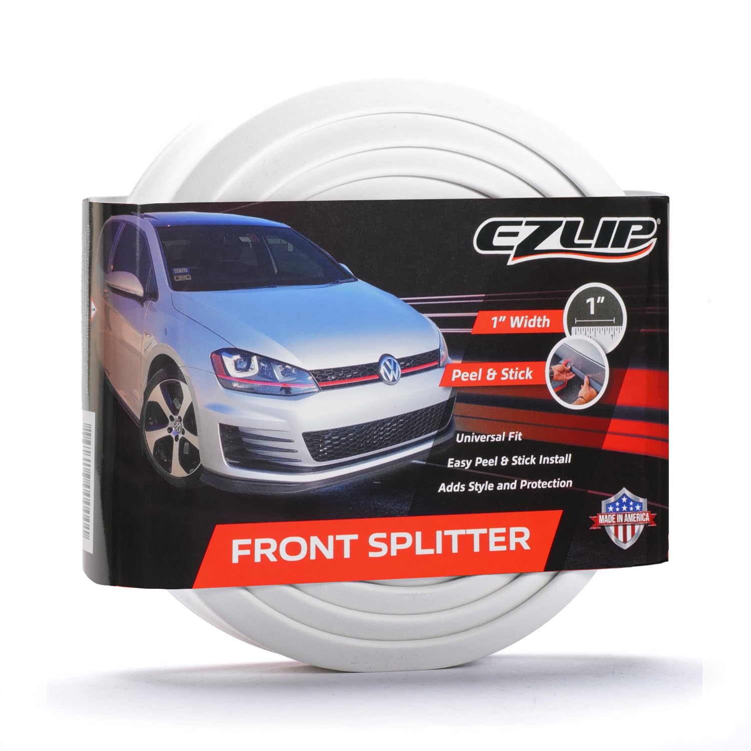 Amazon | 汎用リップスポイラーEZLIP イージーリップ ホワイト EZLIP