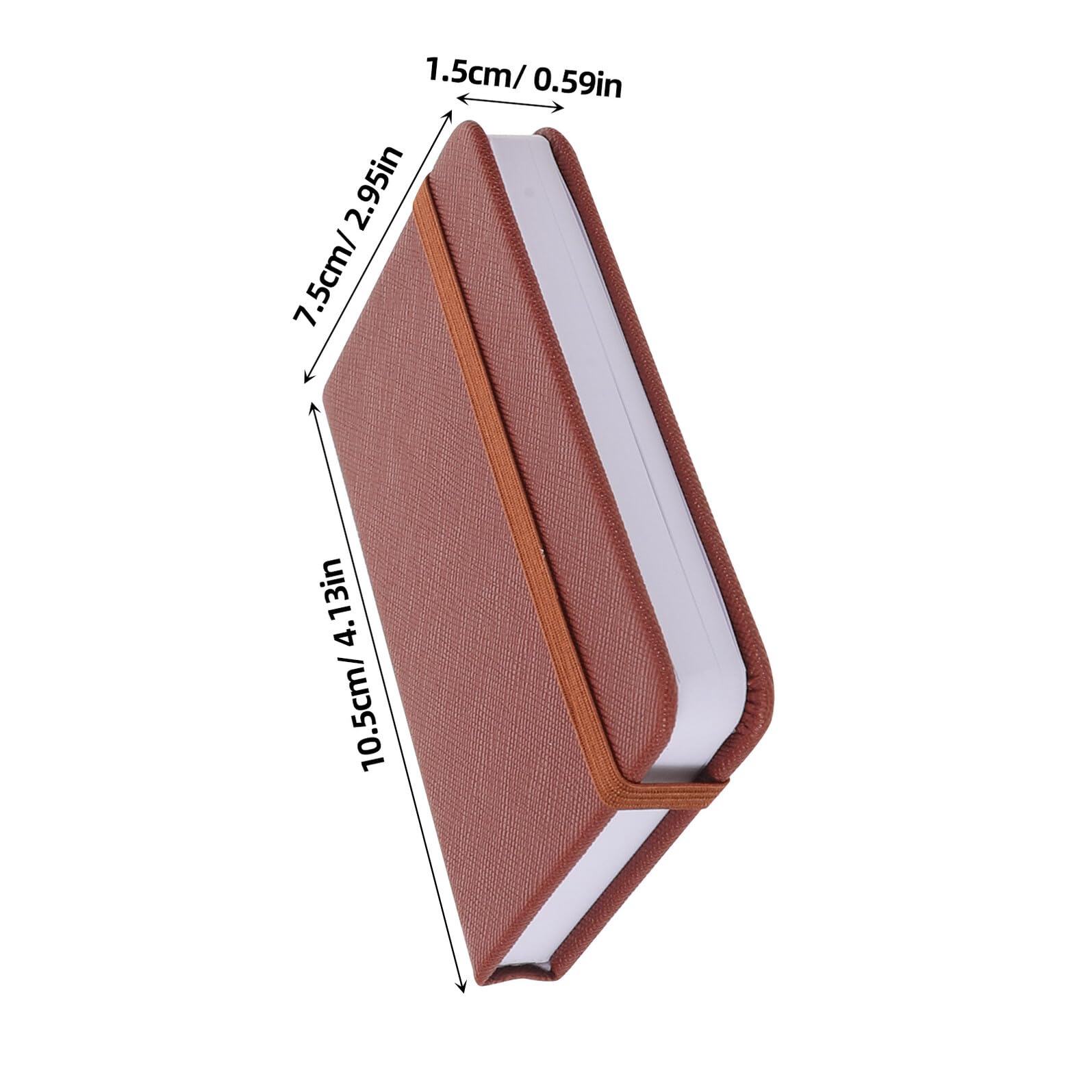 Cabilock Mini Cuaderno de Notas A7 Portátil, Cuaderno para Tomar Notas con Superficie de Escritura Suave, Adecuado para Organizarse Oficina Clase