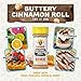Flavor God Buttery Cinnamon Roll Seasoning Topper Mix, Natural Healthy Blend For Chocolate Donuts, Coffee, Oatmeal, Pancakes, Sandwiches, Fruit, Ice Cream, Low Sodium, Kosher, Gluten & Dairy Free