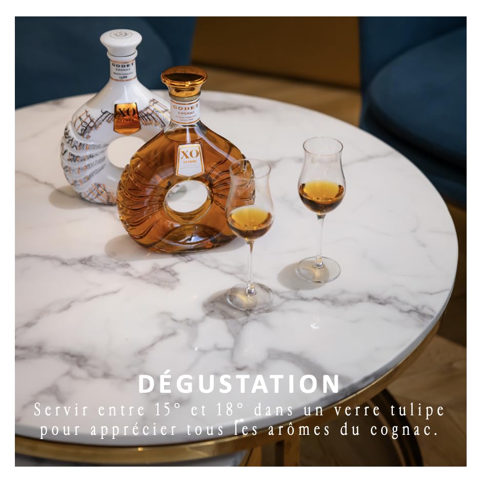 Godet XO TERRE mit Geschenkverpackung Cognac (1 x 0.7 l)