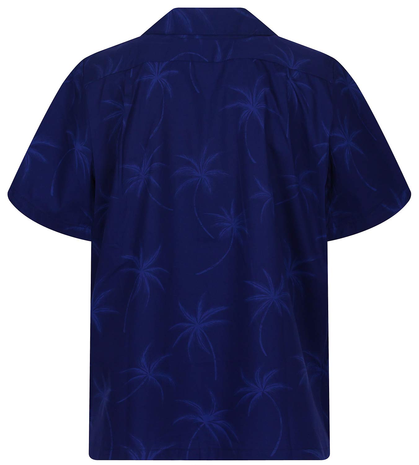 KY's | Chemise hawaïenne Originale | Homme | S - 6XL | Manches Courtes | Poche Avant | Imprimé hawaïen | Feuilles de Palmier | Plusieurs Couleurs