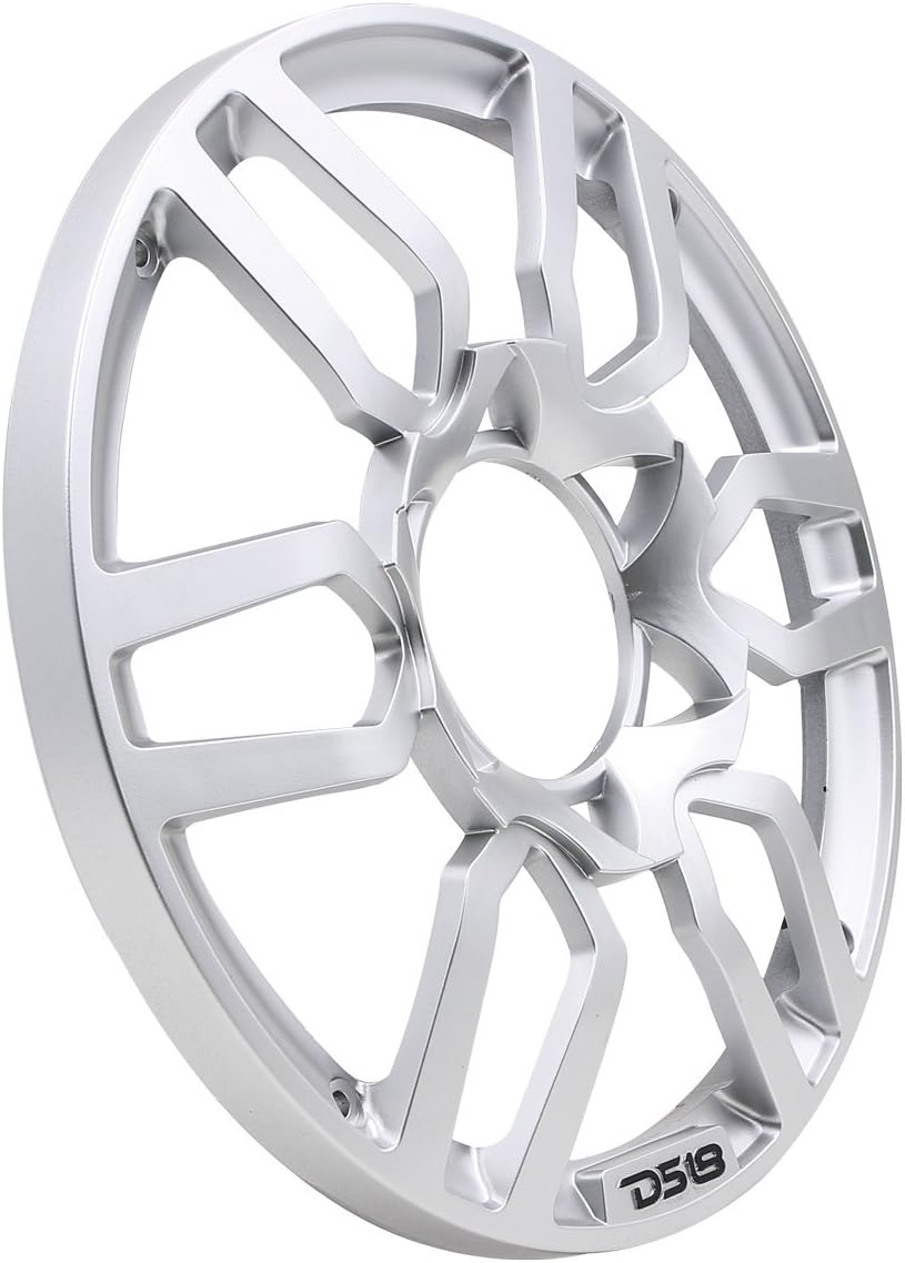 DS18 PRO-GRILL10 Speaker Cover - 10-Inch Car Audio Plastic Universal Speaker Grill Cover, Cover and Protect Your Speakers - Green - Set of 2