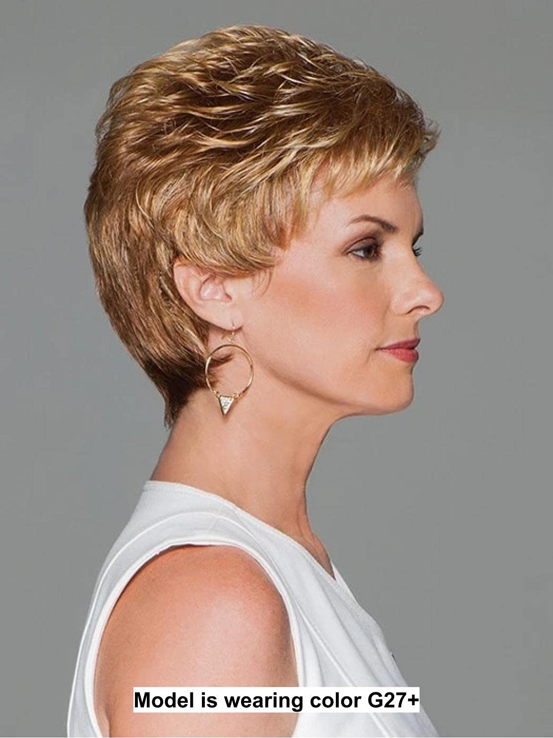 Bundle - 5 items: Aspire Wig by Gabor, Christy's Wigs Q & A Booklet, Wig Shampoo, Wig Cap & Wide Tooth Comb - Color: G19+