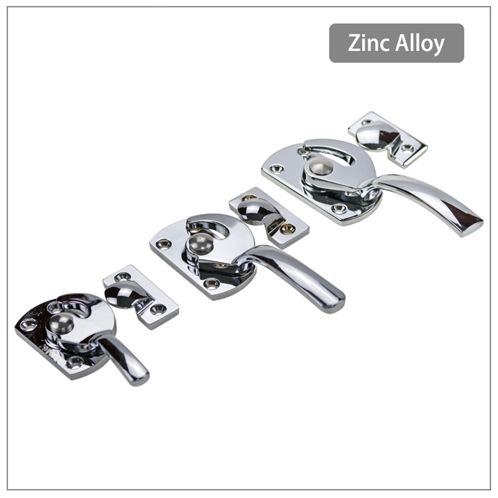 Poignée Zinc Armoire Congélateur Réfrigérateur Cuiseur Fruits de Mer Verrou