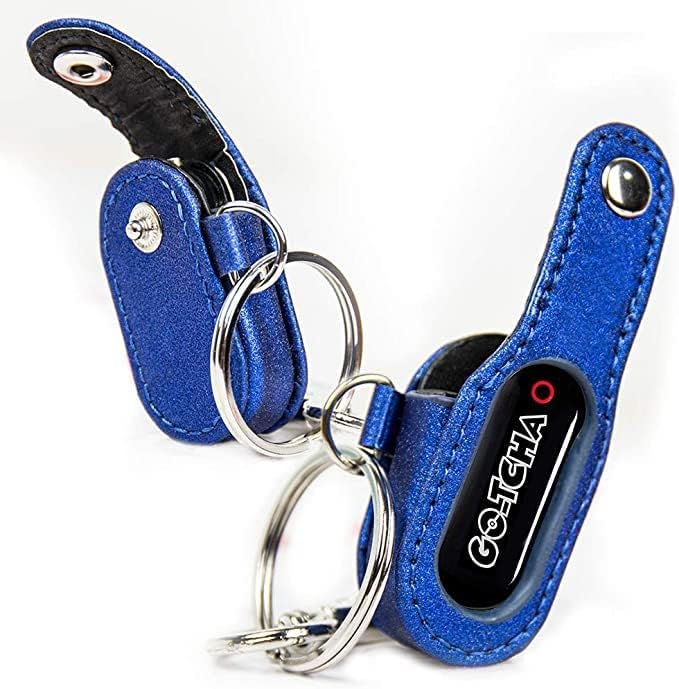 Case for Go-Tcha, Go-Tcha Keychain, Go Tcha case Cover, Go- Tcha Accessories with Keychain Carabiner, Glitter Seablue. by Logity.