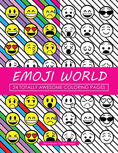 Emoji World: 24 Totally Awesome Coloring Pages: 1