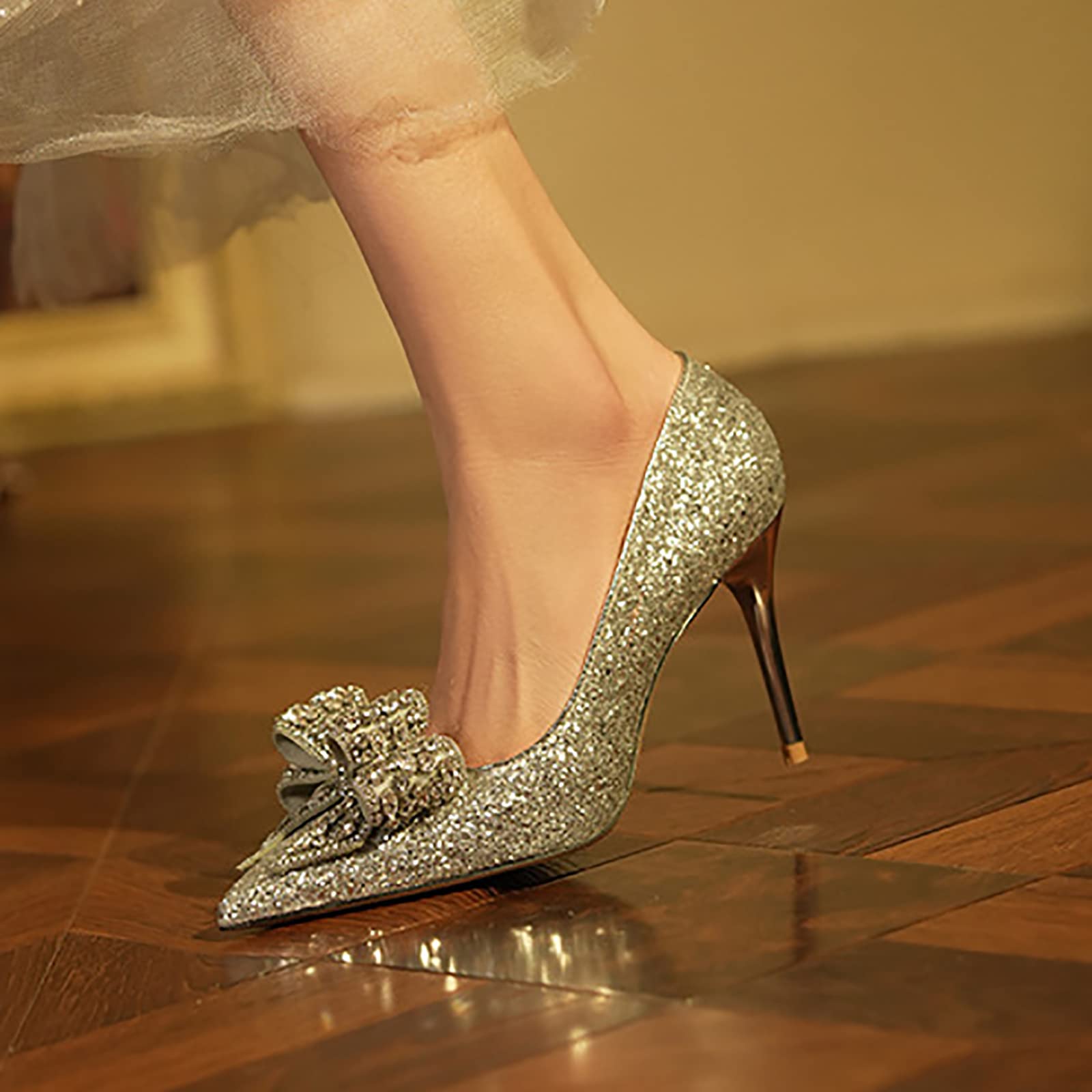 Décolleté con Tacco Alto da Donna Décolleté con Punta a Punta Chiusa Décolleté con Tacco a Spillo Scarpe da Cerimonia per Feste di Matrimonio Scarpe da Ufficio da Donna