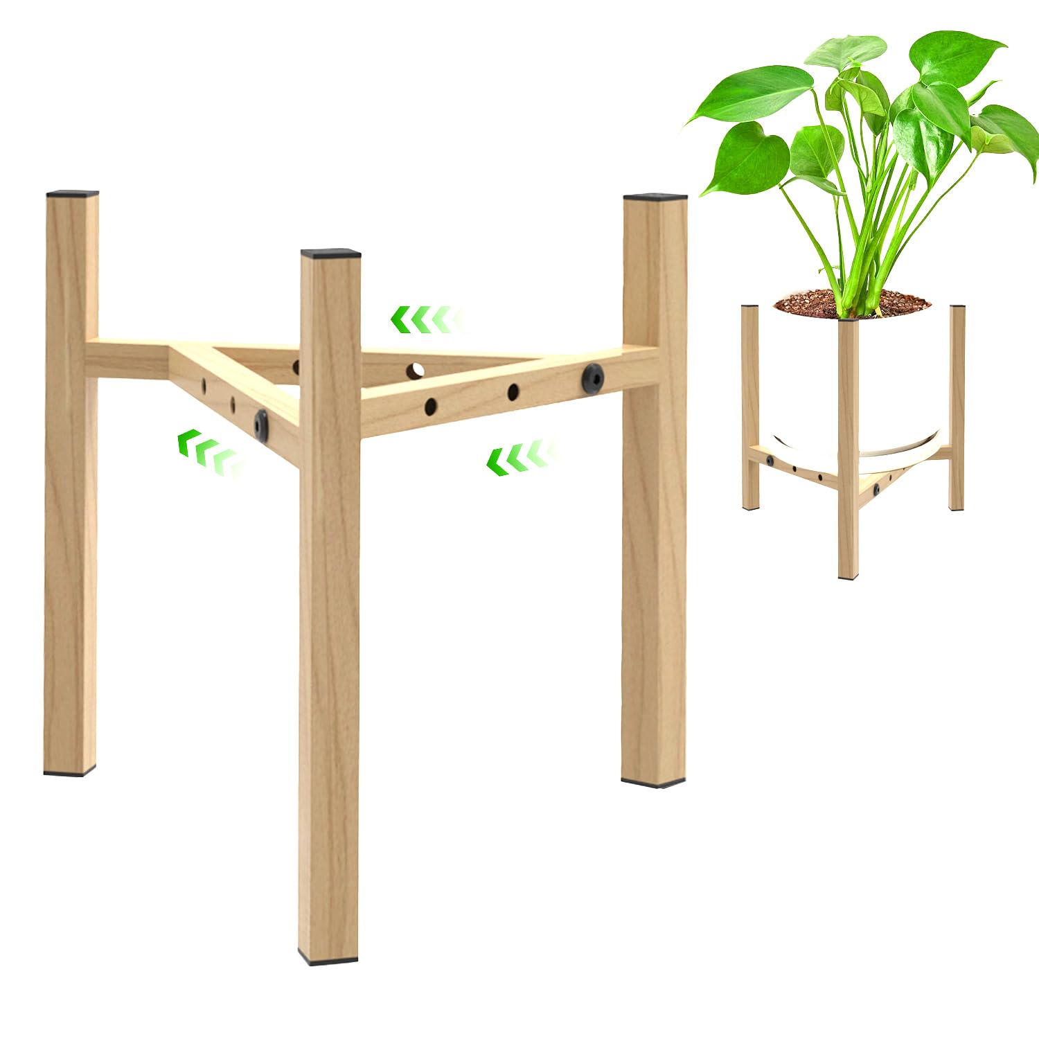 Photo 1 of Airpark Adjustable Metal Plant Stand