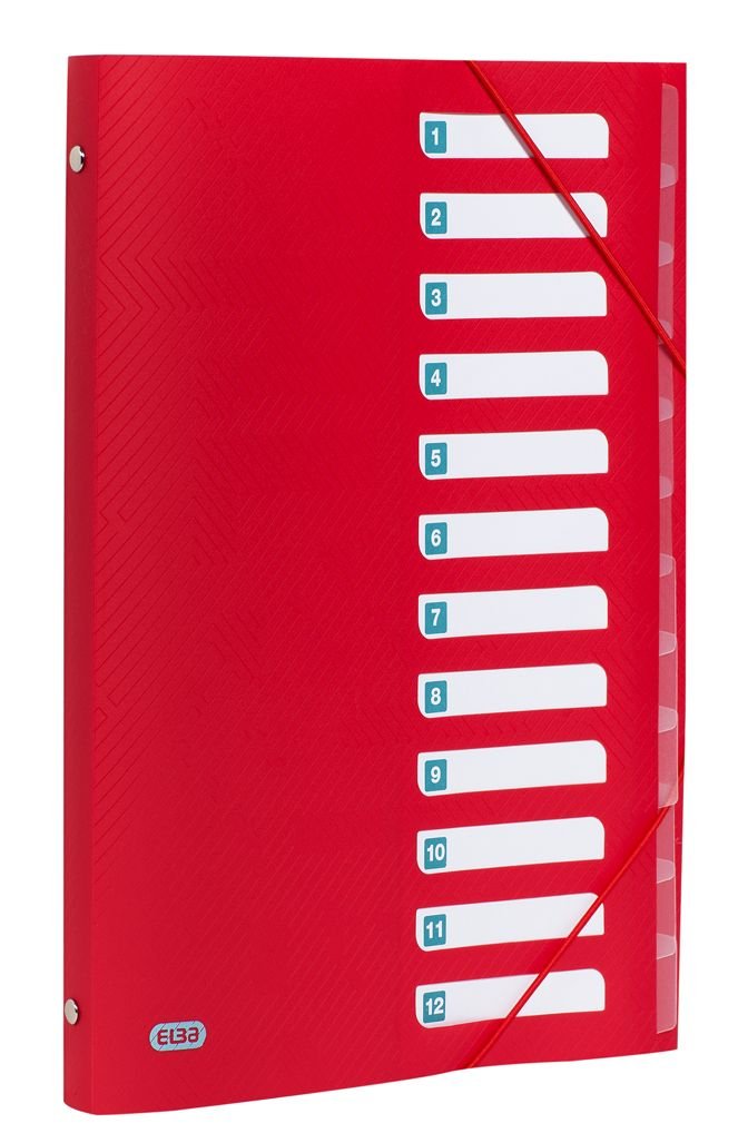 ELBA - Carpeta De Archivos Elástica A4 - Colores Surtidos