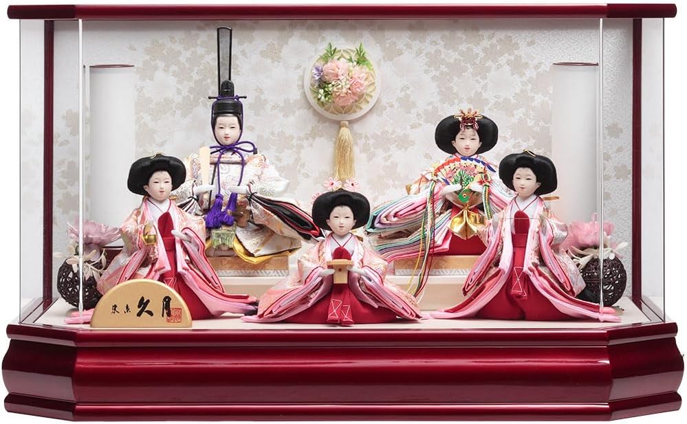 雛人形 三人官女 ぼんぼり.点灯.煌びやかなガラスケース飾り大型配送込み 雛人形 三人官女 ぼんぼり.点灯.煌びやかなガラスケース飾り大型配送