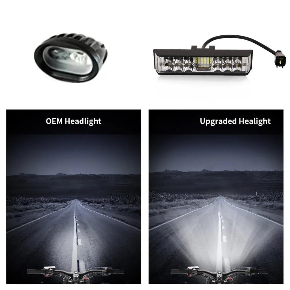 Fanale Anteriore Fari Moto Per Talaria X3 Per Sting MX3 MX4 MX4 Per EVO/Per EXPERT Faro A LED Con Kit Staffa Accessori Moto(Head Lamp)
