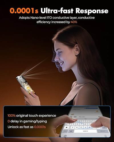 Miniatura 8 de UNBREAKcable Protector de pantalla para iPhone 15 Pro Max, vidrio templado con tecnología de alineación automática para una fácil instalación