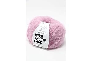 Take Care Mohair in Bubblegum Pink: A Playful Yarn for Knitters