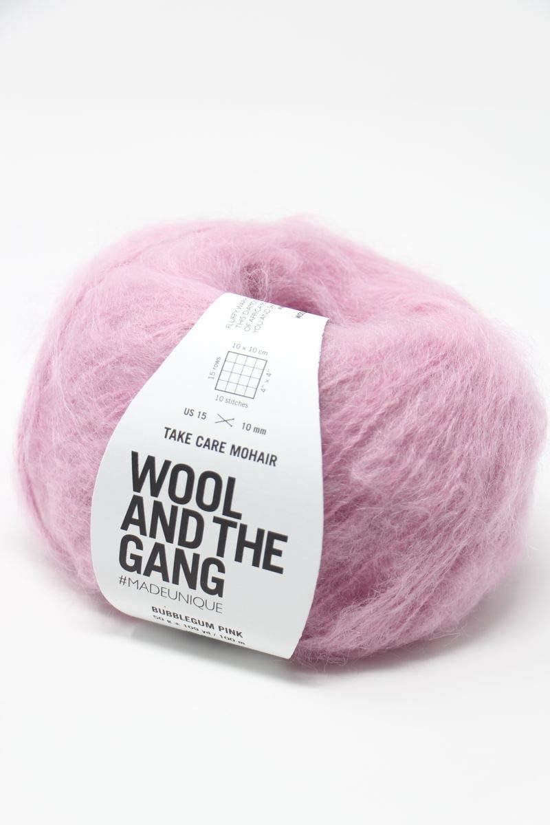 Wool and The Gang - Take Care Mohair (Bubblegum Pink)