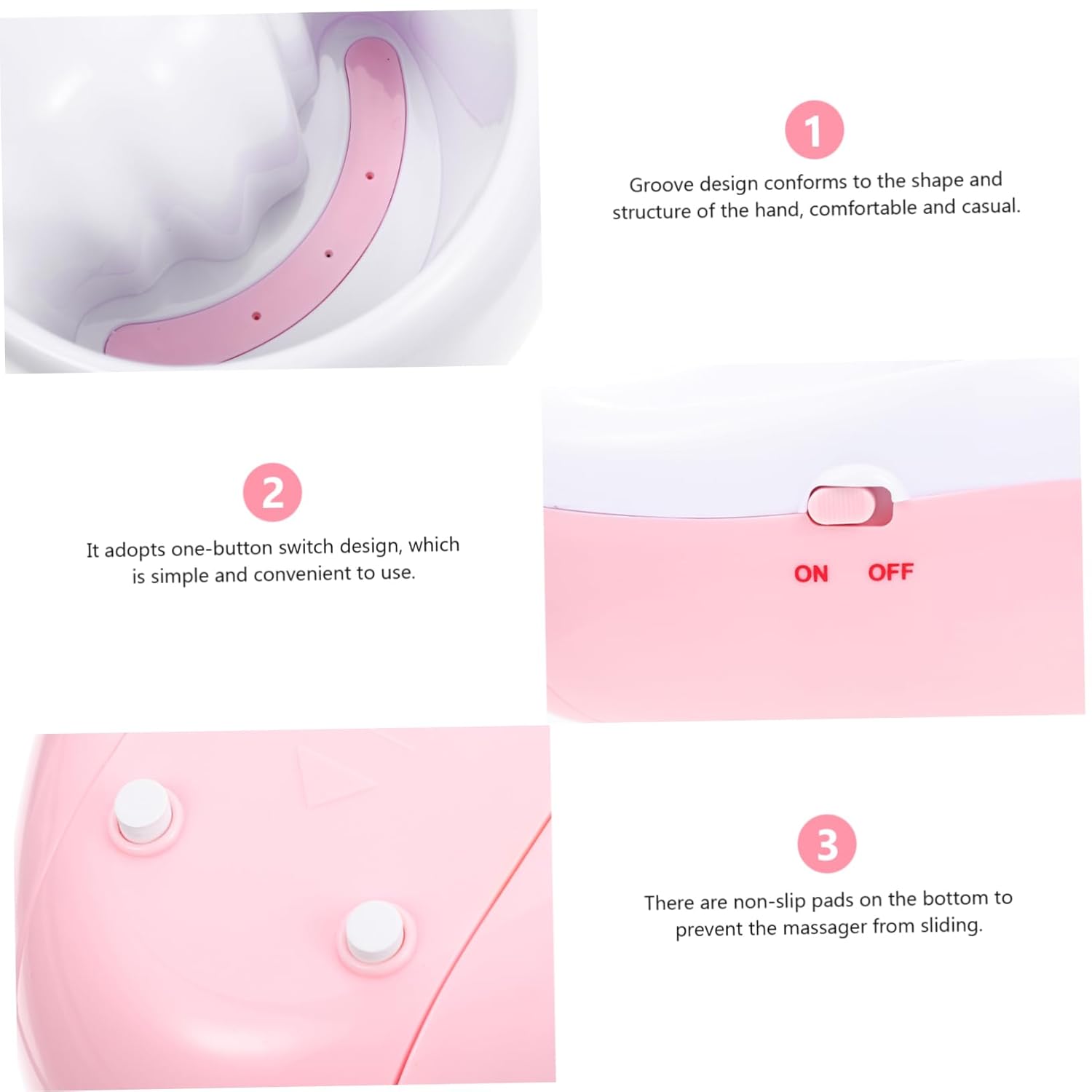 Electric Nail Soak off Bowl Manicure Tool for Relaxing Nail Spa Experience and Treatment Deep Design for All Hand