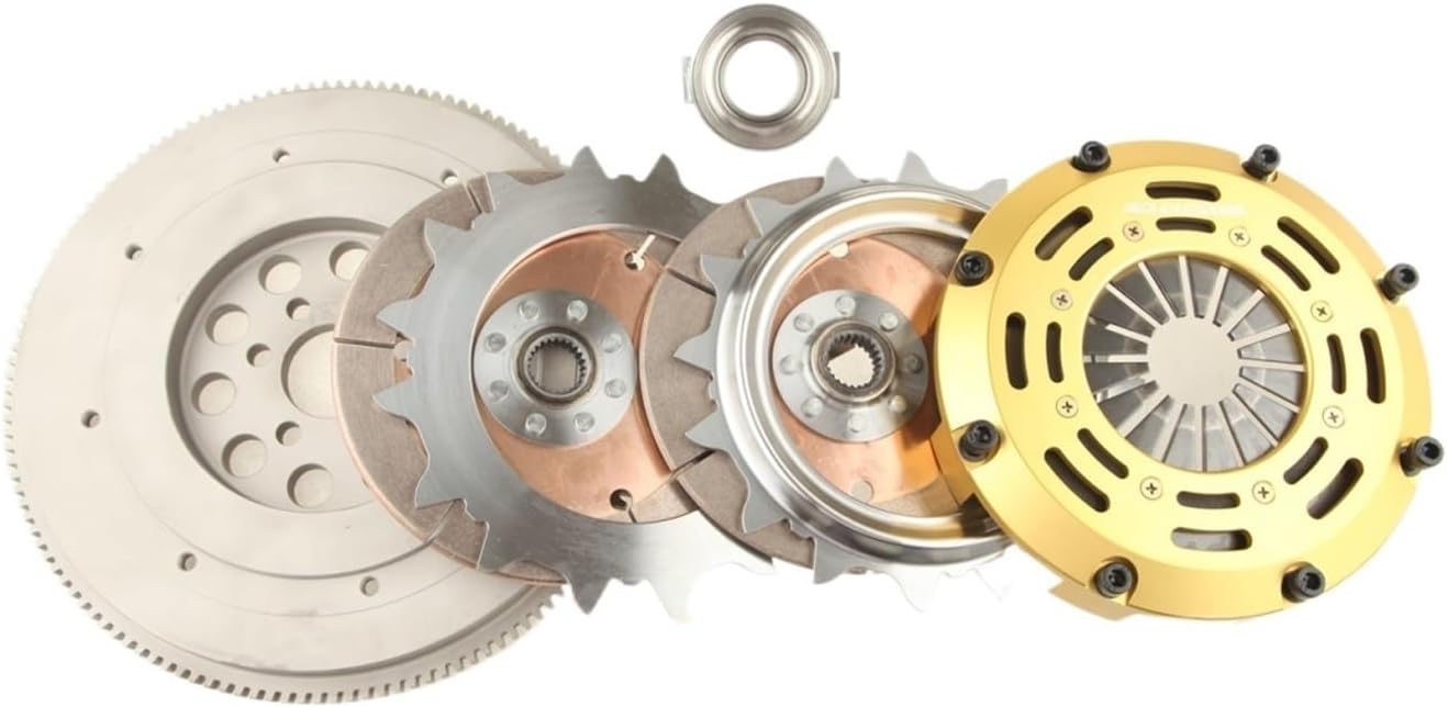 Racing Clutch Twin Disc Compatible with 1997-05 A4 Quattro B5 B6 1998-05 Compatible with VW Passat B5 B6 1.8T