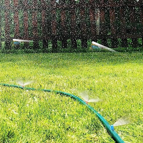 Pannow 150 Pcs Micro Garden Lawn Water Spray, Misting Nozzle Sprinkler Irrigation System (90 Degree,180 Degree,360 Degree) #TOP4