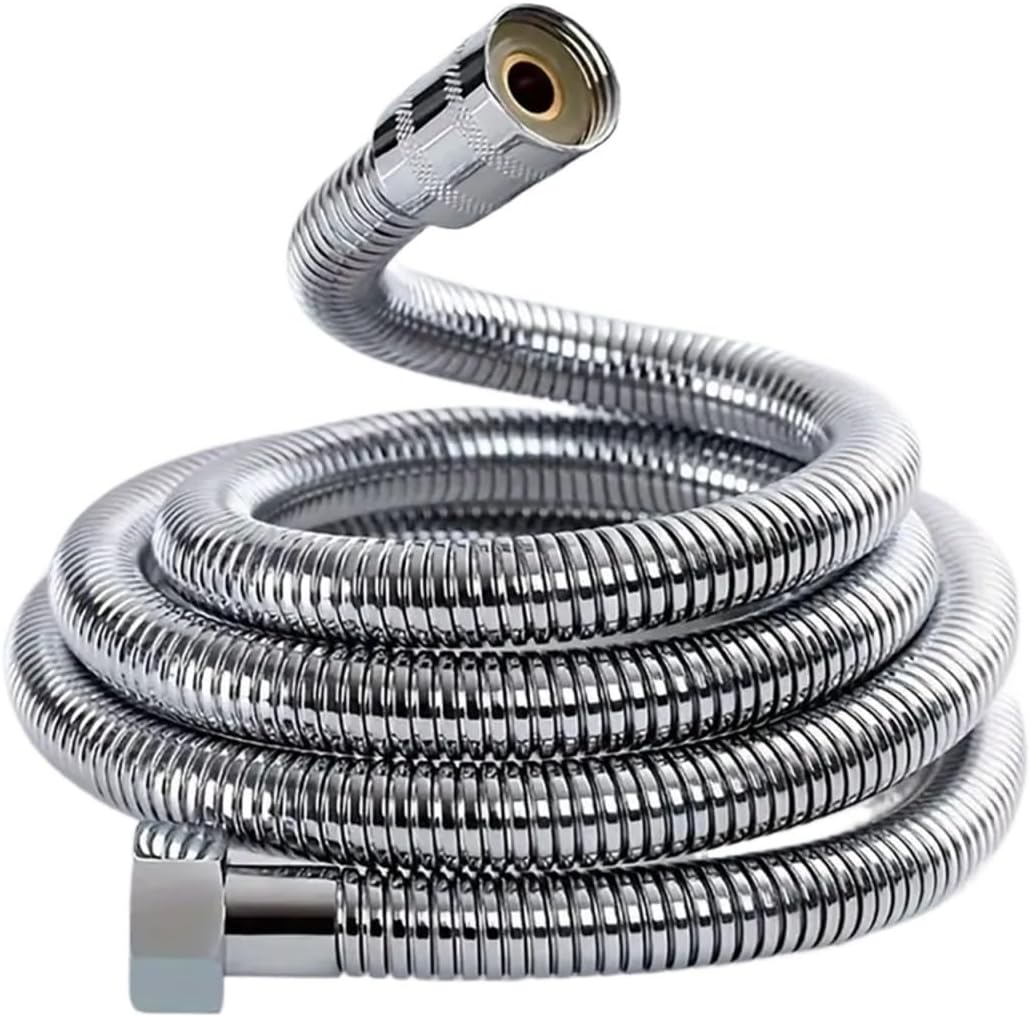 Stainless Steel Flexible Shower Hose - Flexible Bathroom Plumbing Accessory For Shower Heads(3m)