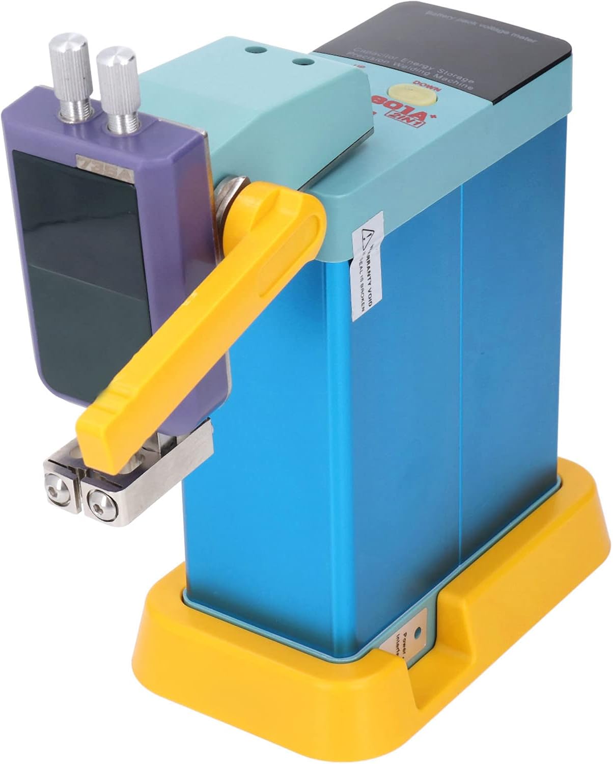 Pulse Welding Machine Capacitor Energy Storage Spot Welder Electric Welding Equipment with Voltage Detection (US Plug)