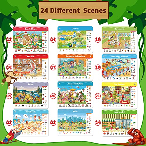 Elfew ZW-24 Search And Find Book For Kids Ages 4-6,3-8 thumb #8