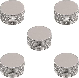 5000 Grit Silicon Carbide Sanding Discs, 50PCS 1" Hook and Loop Sanding Discs, Electrostatic Sand Planting Sandpaper for Wet and Dry Use