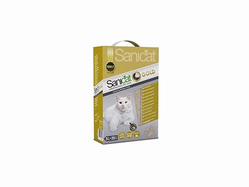 Sanicat Gold 5L, Arena de Gatos, Aroma a Talco