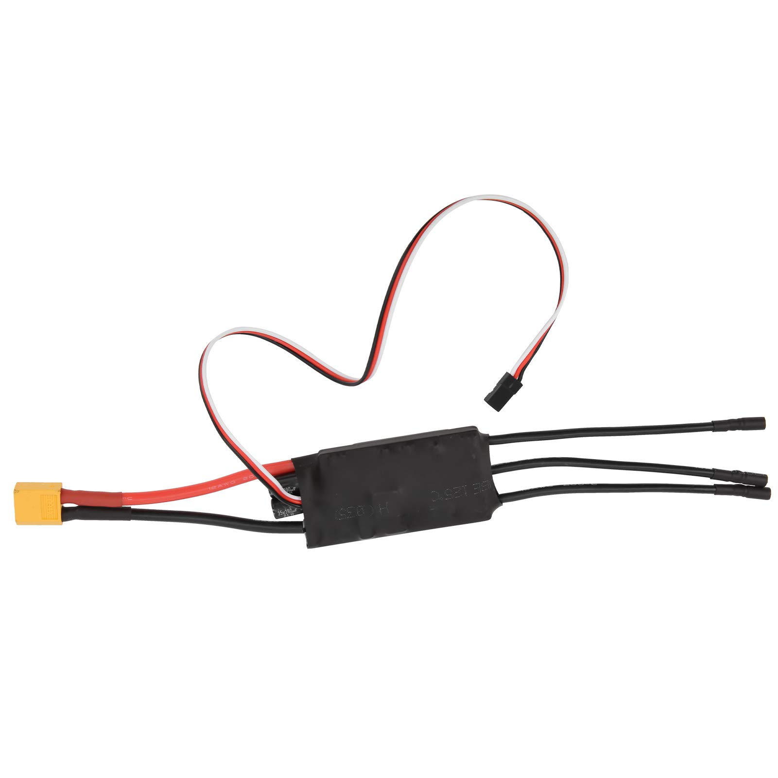 80A Brushless ESC Speed Controller with Adjustable BEC for RC Drone and