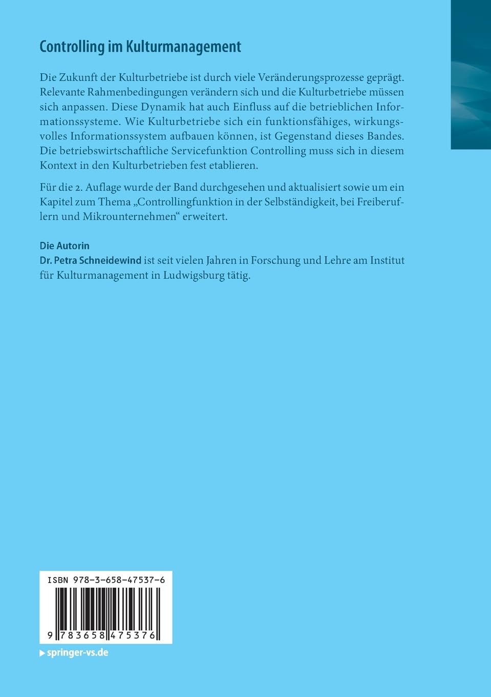 Controlling im Kulturmanagement: Eine Einführung (Kunst- und Kulturmanagement)