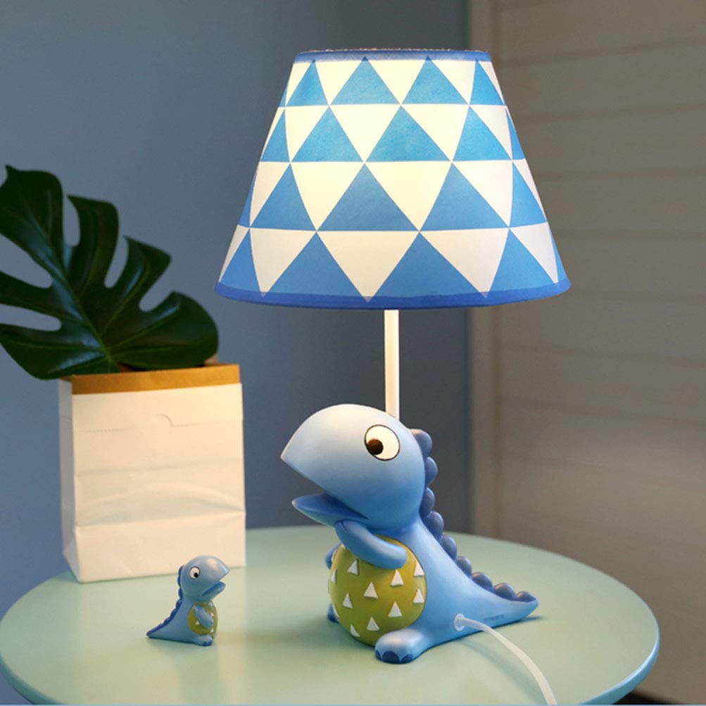 SUNA Dinosaur Table Lamp, Bedroom Bedside Lamp Led Dimmable Eye Protection Children Room Cartoon Boy Decoration Lamp[Energy Grade A ]