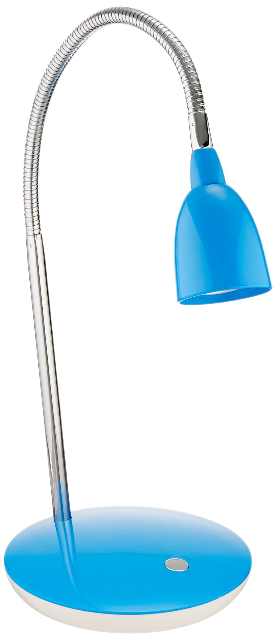 LumiSource LS-LED-EMU TL LED Emu Desk Lamp, 6.5" x 6.5" x 17.0", Blue