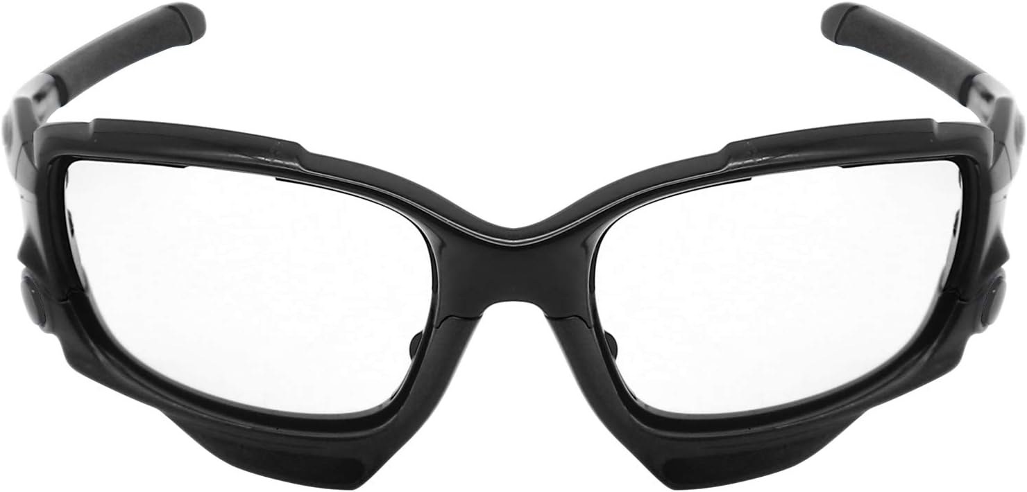 Vonxyz Rubber Kits Replacement for Oakley Split Jacket Sunglass - Black