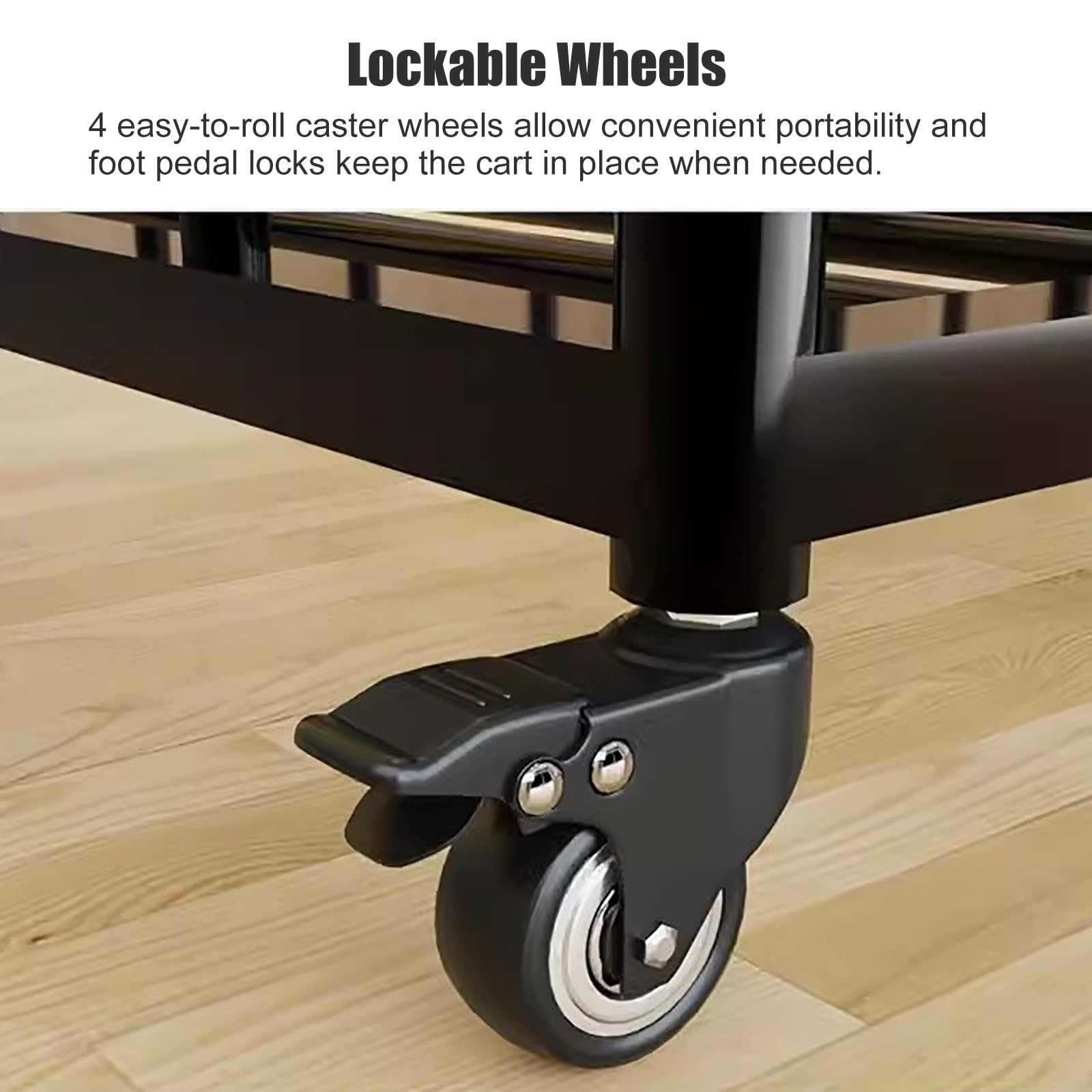 Carrello portatile per attrezzature sportive con ruote, resistente per attrezzatura sportiva di grande capacità, ideale per squadre e atleti