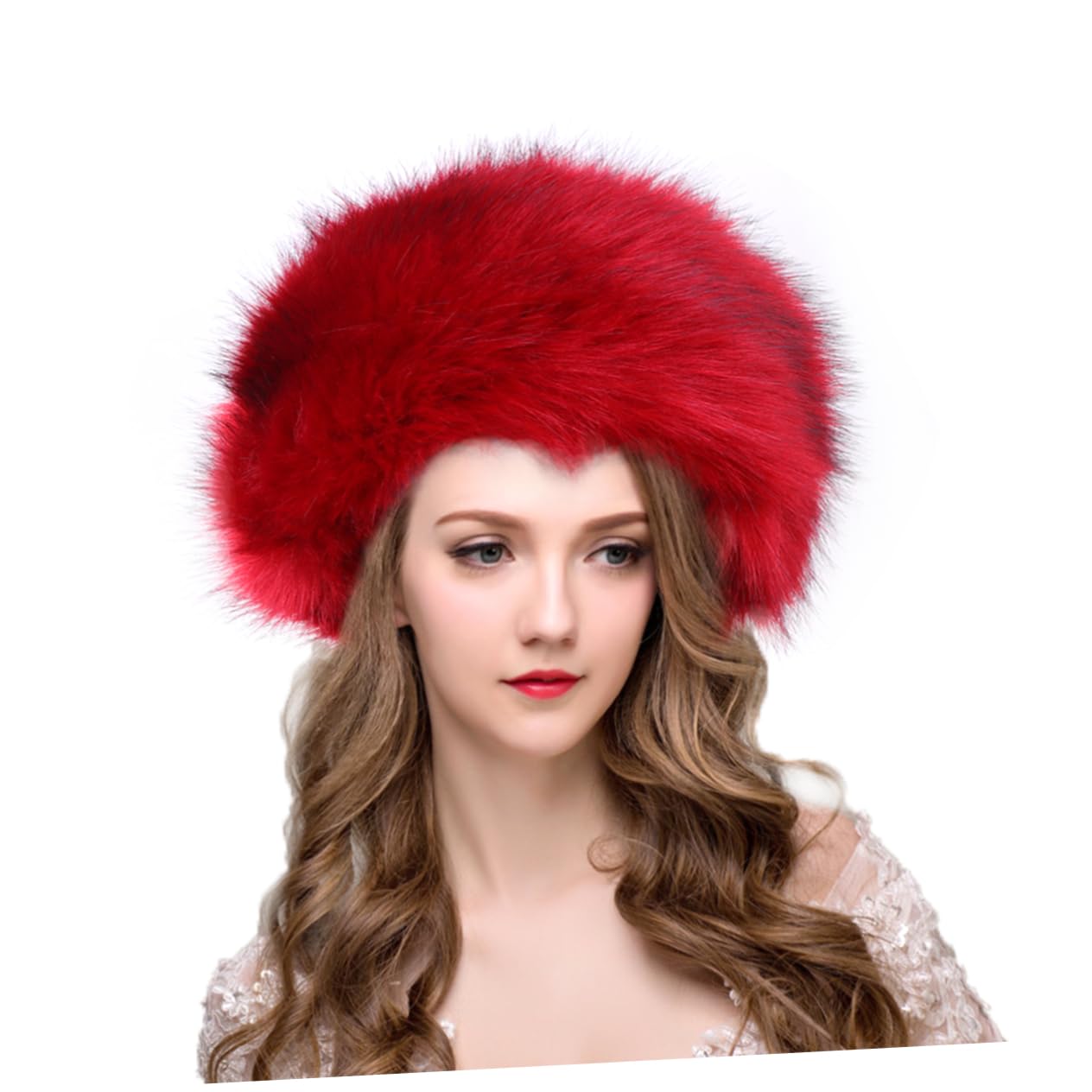 PACKOVE Pelliccia Delle Donne Cappello Da Donna Paraorecchie Cappello Da Sci i Da Donna Per Le Donne Di Peluche i Da Beanie i Caldi
