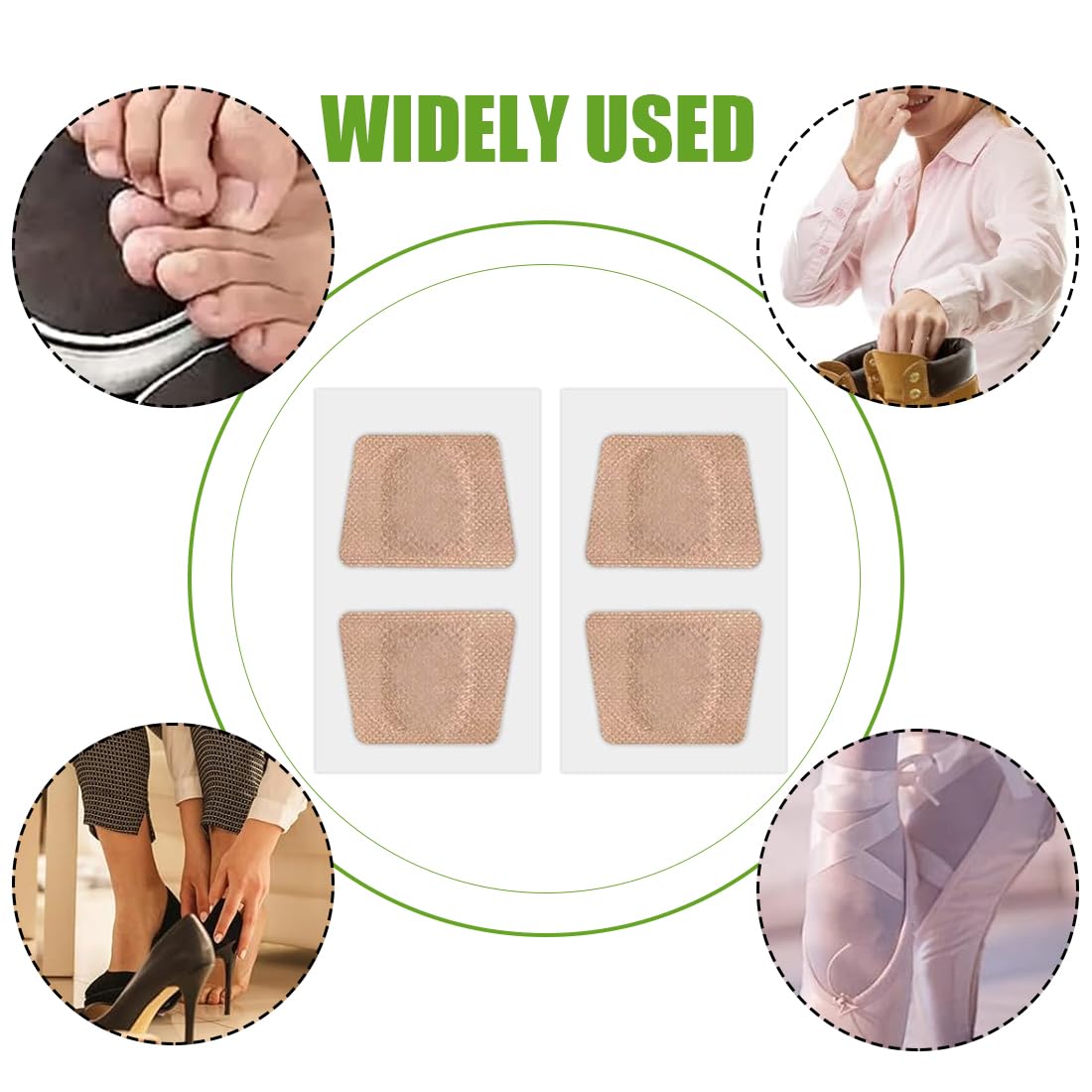 Parche-Uñas Hongos | Antimicótico para Uñas de Pies y Manos | Cura Uñas Dañadas, Amarillas & Quebradizas | Tecnología Hidrogel | Cuidado Natural