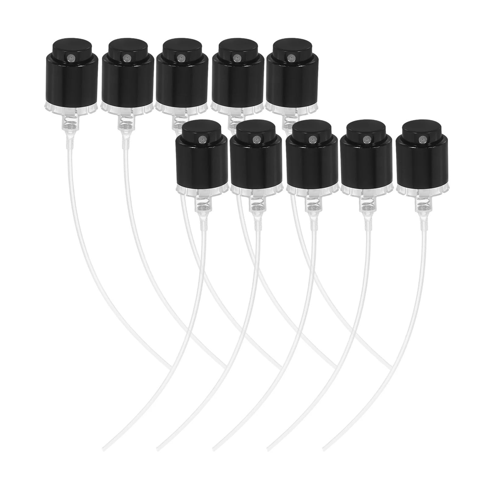 ZHSOAO 10Pcs Perfume Bottle Spray Pump Top Replacement Fine Mist Sprayer Heads For Refill DIY Fragrance Nozzle for Bottles