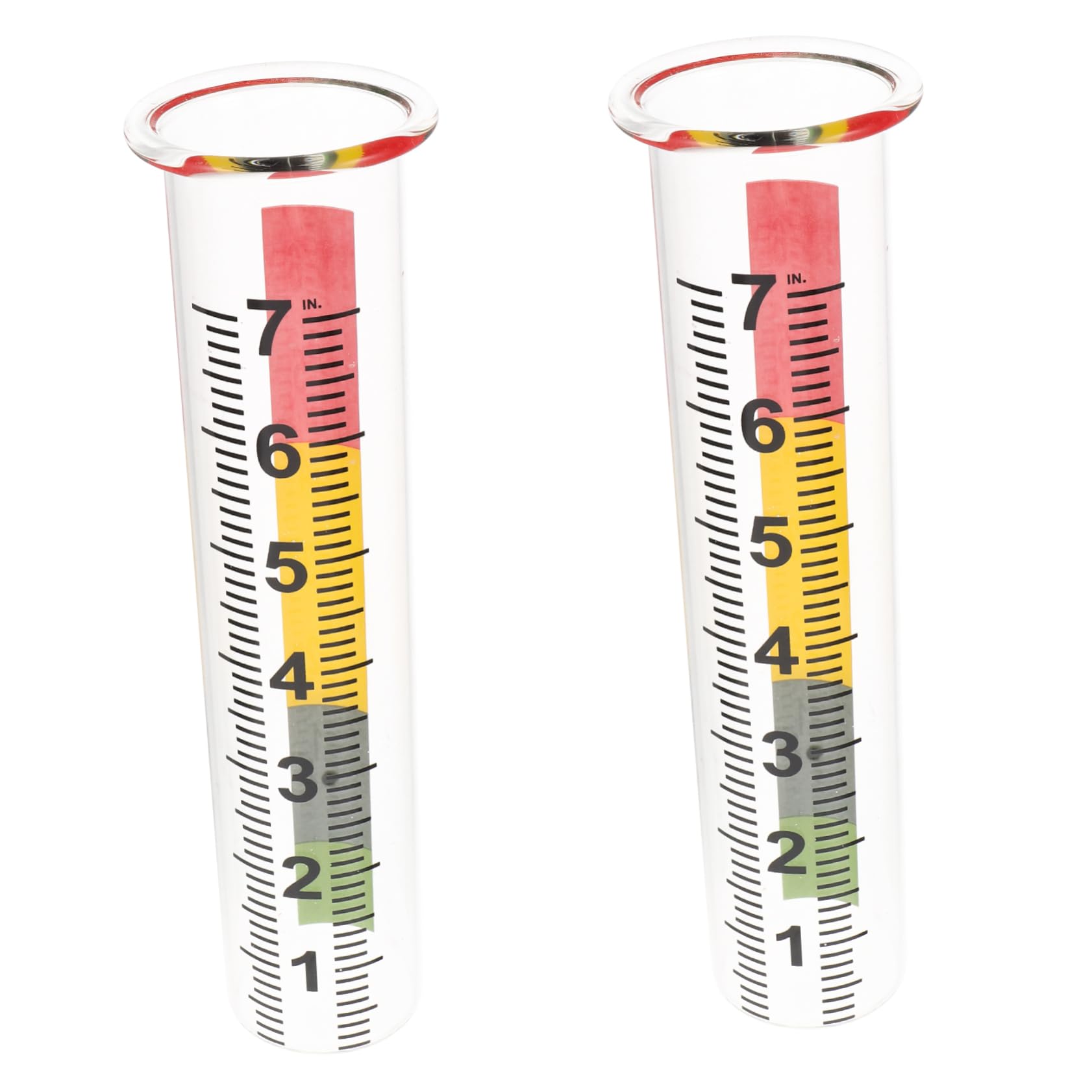 SUPVOX Large Scale Rain Gauge Test Tube Portable Frost-Proof Outdoor Rain Measurement Tool for Garden Deck