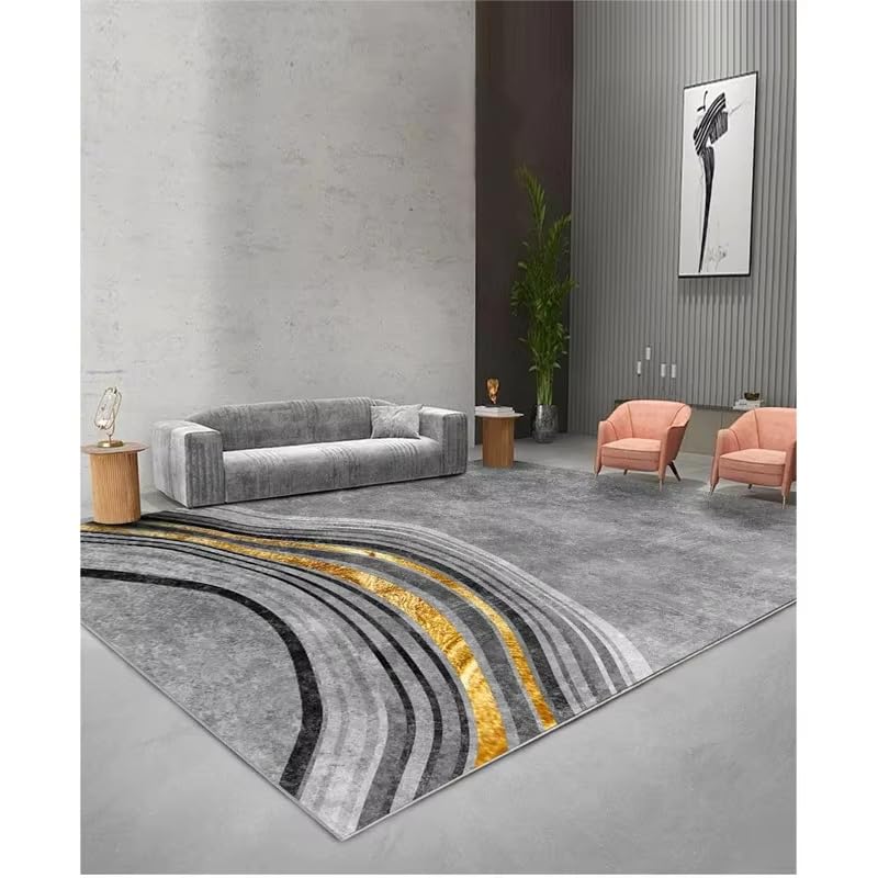 Tapis luxueux et léger 70x140 cm au design minimaliste pour intérieur