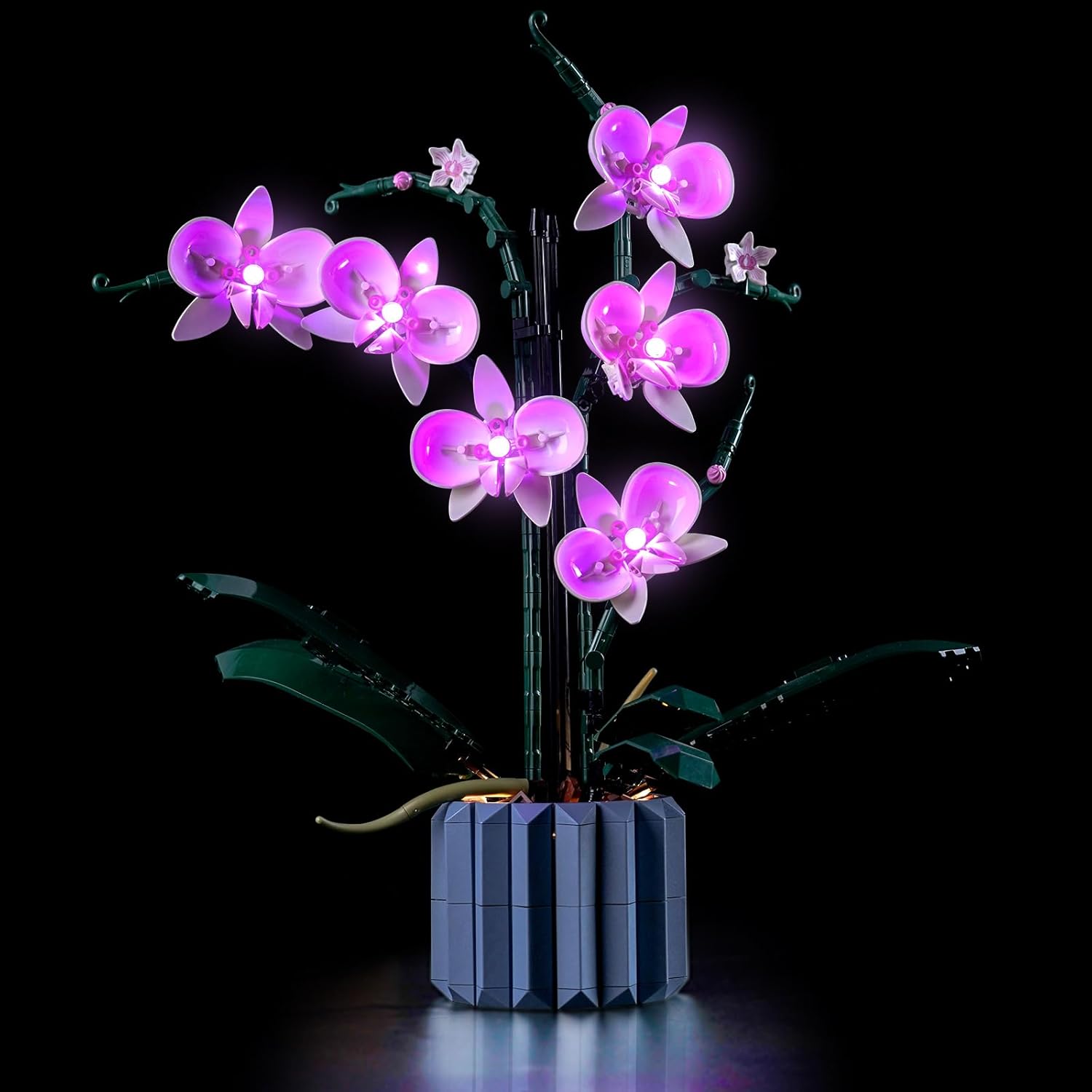 VONADO LED Light Kit Compatible with Lego Orchid 10311, Lighting Set Compatible with Lego 10311 Artificial Plant Building Set with Flowers (Lego Model Not Included)