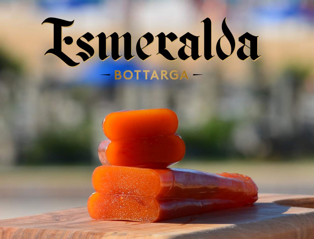 Bottarga Esmeralda - Caviar Of The Mediterranean - Dried Mullet Roe 319  42 oz Wild Caught from the Mediterranean Sea
