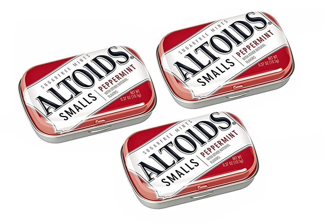 Altoids Smalls Sugar Free Pepper Mints | Breath Mint Each 10.5 Gram (Pack Of 3) (B0D9YVCY4G) Amazon Price History, Amazon Price Tracker