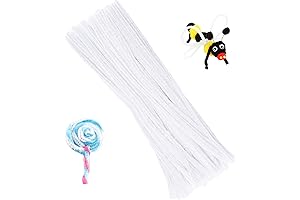100 Pcs Pipe Cleaners for Endless Arts and Crafts Creations