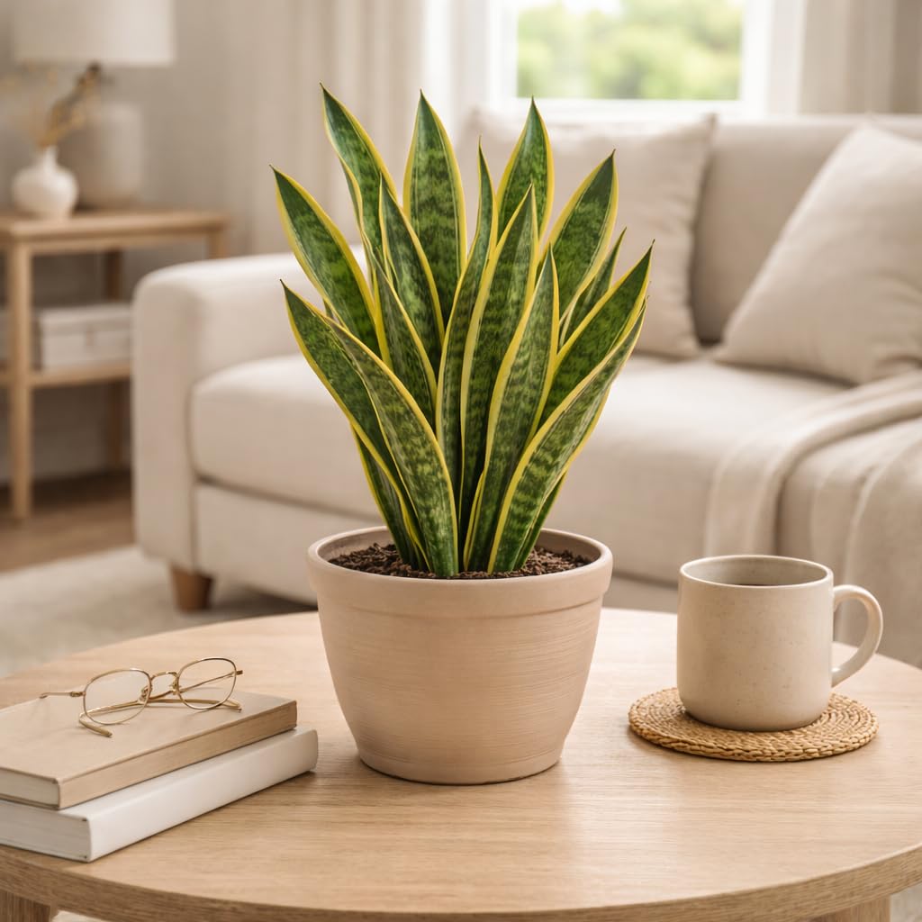 Bell Plant pot Deluxe Durable plastic (Taupe, 20cm)