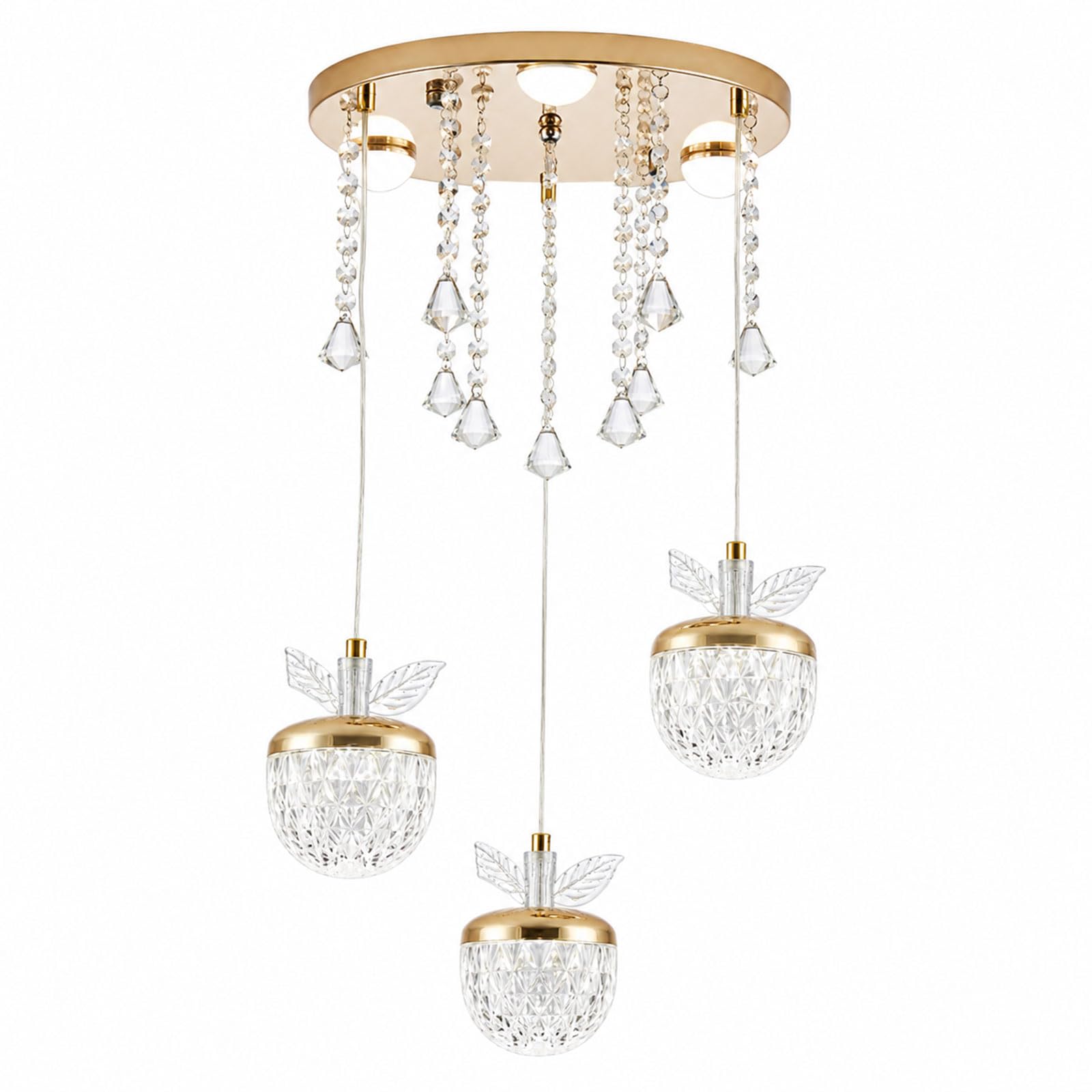 Lustre LED moderne pour illuminer une salle à manger nordique