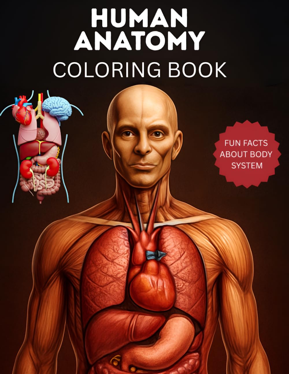 Human Anatomy Coloring Book