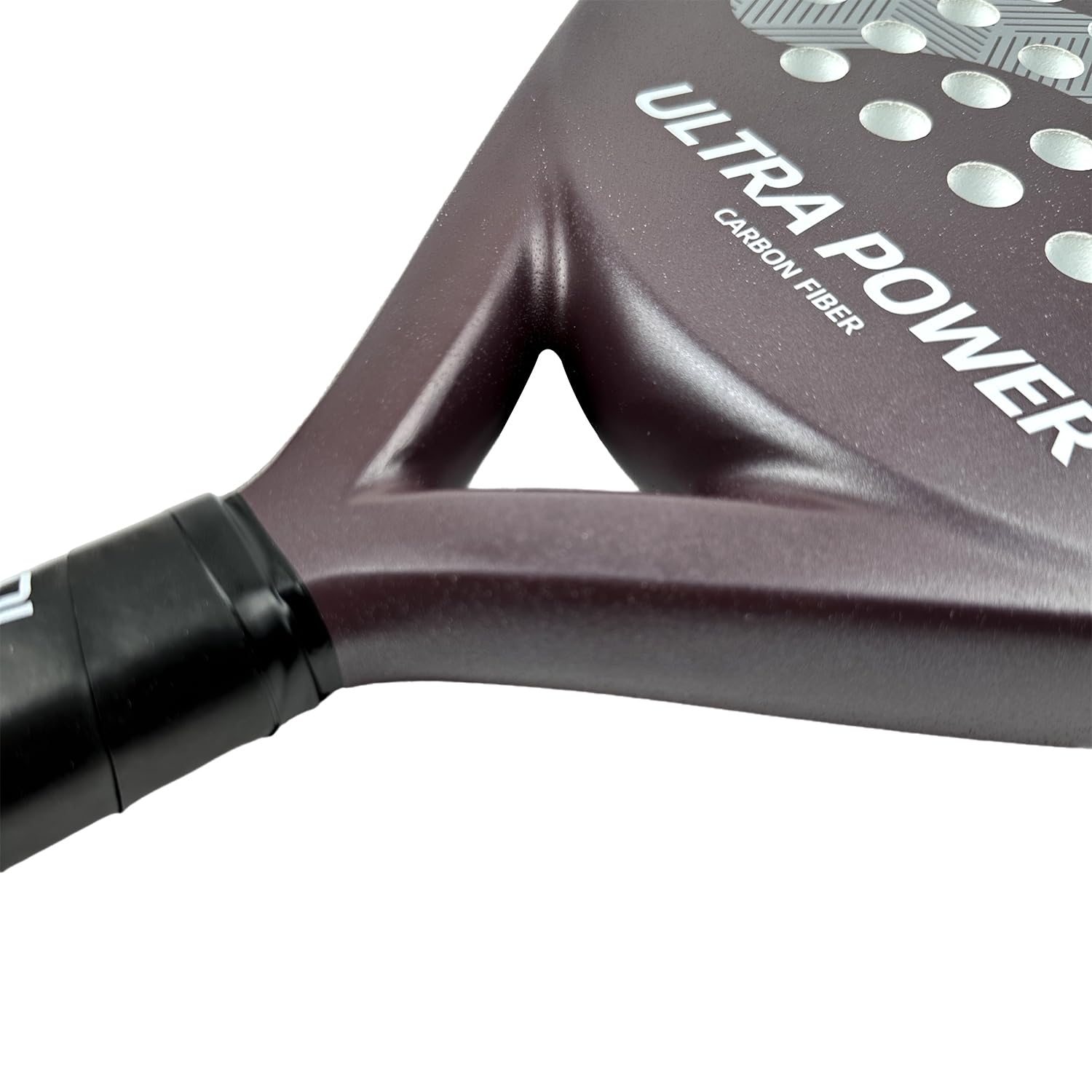 Padelschläger Karbonfaser-Oberfläche | Ultra Power Padelschläger Braun