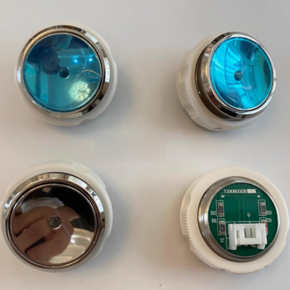 Y1006032B Y1006032A Ansons Elevator Button Explosion-Proof Button Stainless Steel for Otis Lift 1pcs (White Light)