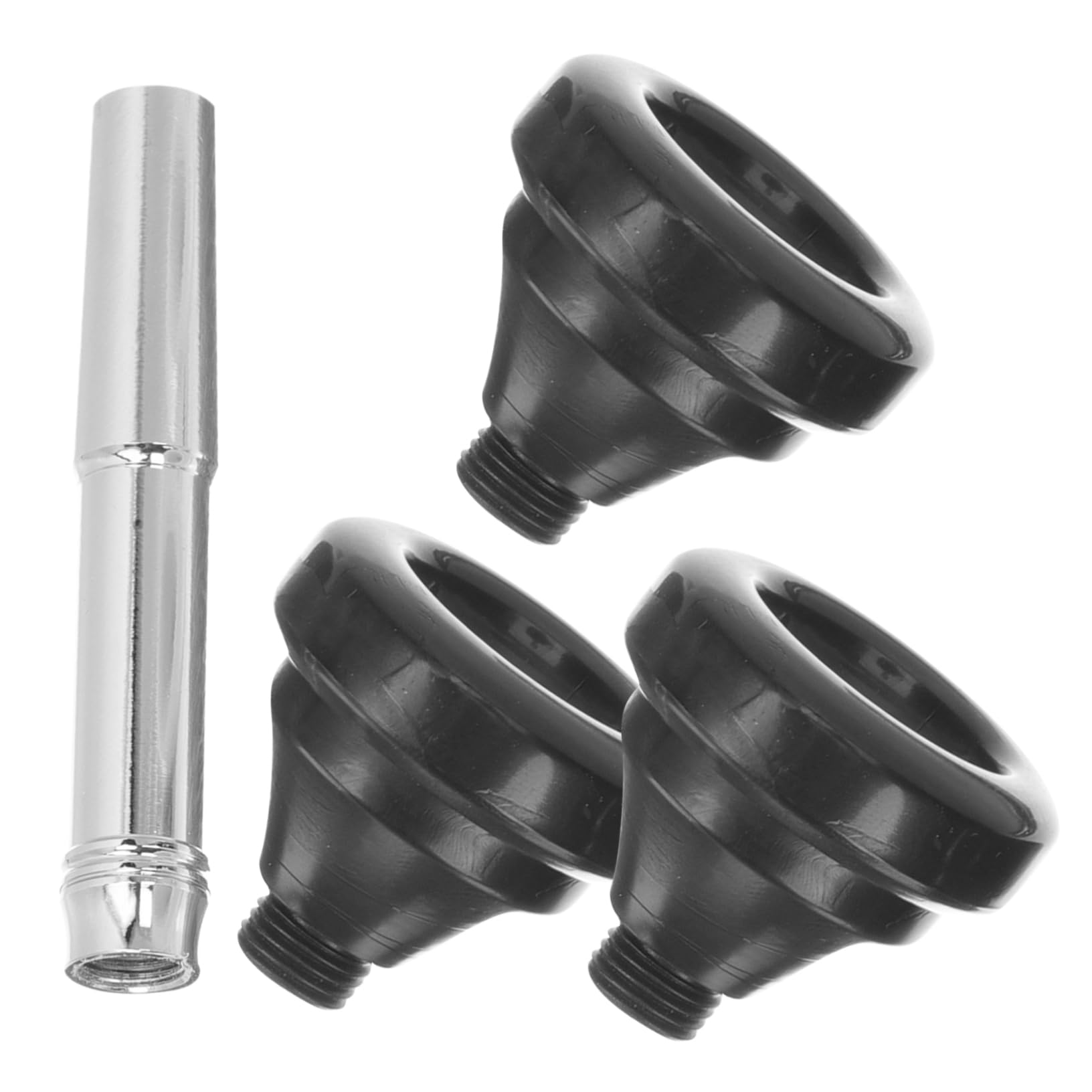 ERINGOGO Trumpet Mouthpiece Set 3c 5c 7c Replacement Parts French Horn Trumpet Practice Smooth Surface